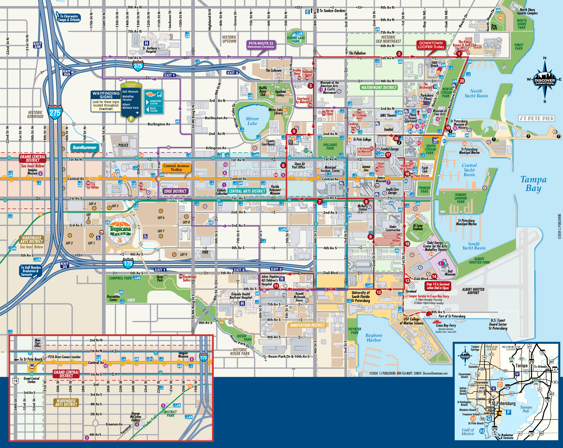 Map Of St Petersburg Fl Maps Model Online