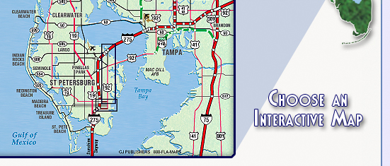 Choose from Maps of St Petersburg Florida
